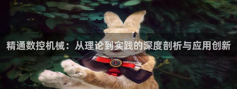 天辰娱乐1966：精通数控机械：从理论到实践的深度剖析与应用创新